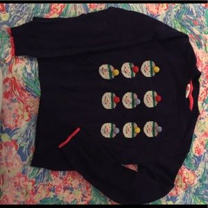Boden snowman sweater